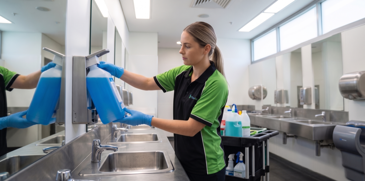 Washroom consumables and cleaning supplies
